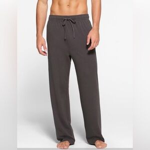 Skims Relaxed Fit Men’s Straight Leg Pants Size XL Gray/Ash Lounge New